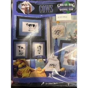 Great Big KCB 50064 Cows and More Cows Cross Stitch Pattern Kit